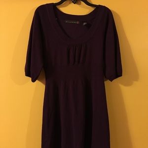 Women’s sweater dress purple  size medium